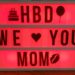 Birthday signage