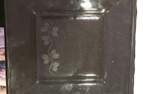 My etched plate!