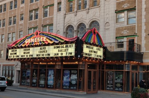 The show we came to see was on the marquee, too.