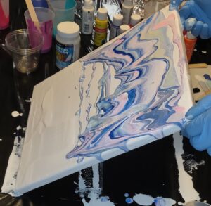 Pour Painting–Easier and More Successful than Expected!