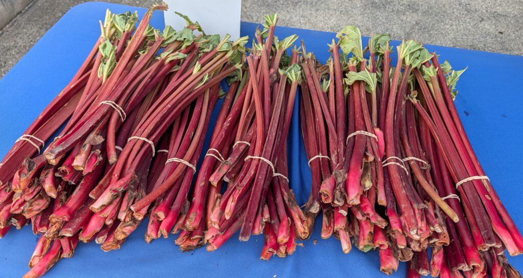 Perhaps one day this summer, I will purchase rhubarb for the first time and see what I can make with it.