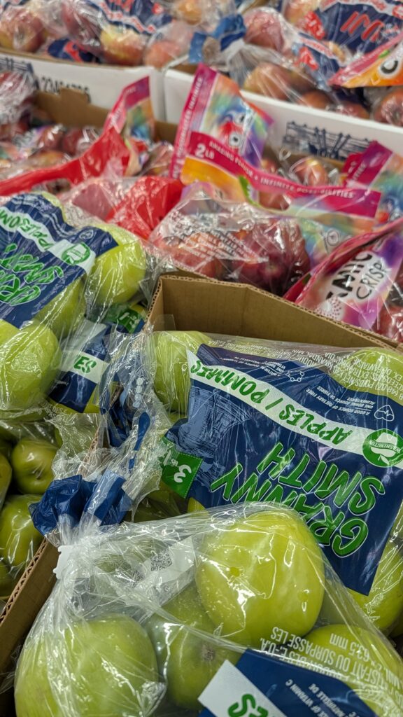 I did go to the grocery store after writing this because I was craving apples!  I ended up buying Gala and Zestar apples this time.